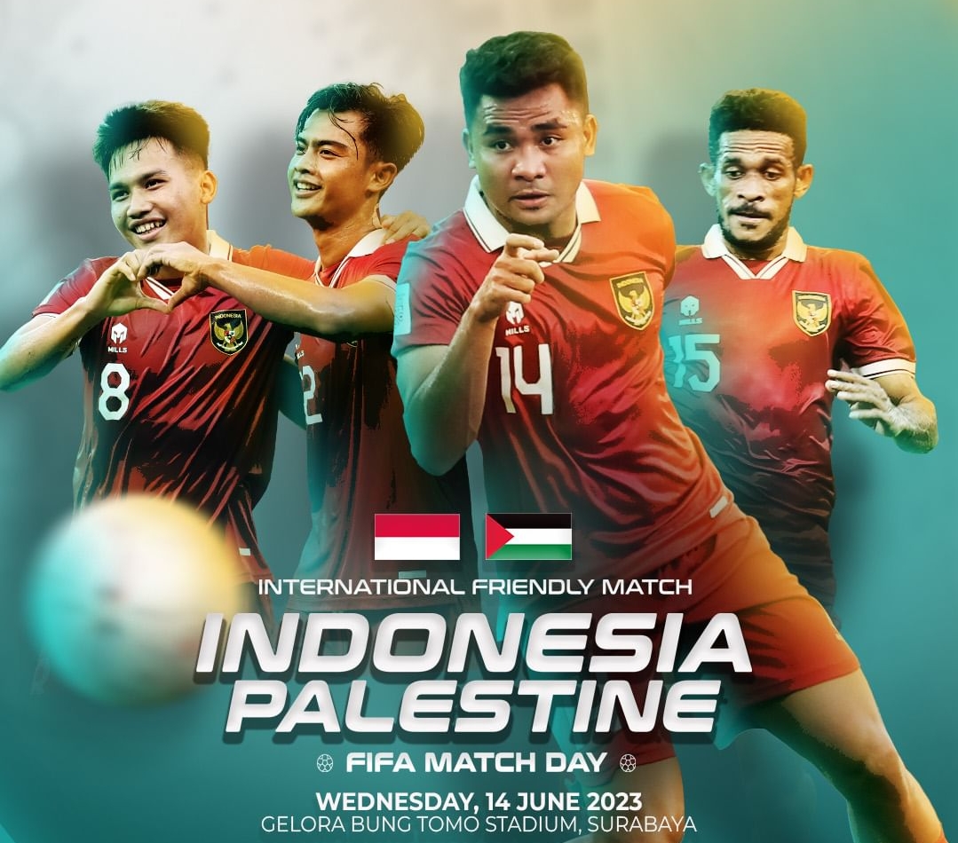 Hasil Babak Pertama Indonesia vs Palestina Belum Menghasilkan Gol