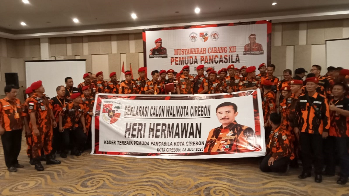 Heri Hermawan Didukung Pemuda Pancasil Jadi Calon Walikota Cirebon