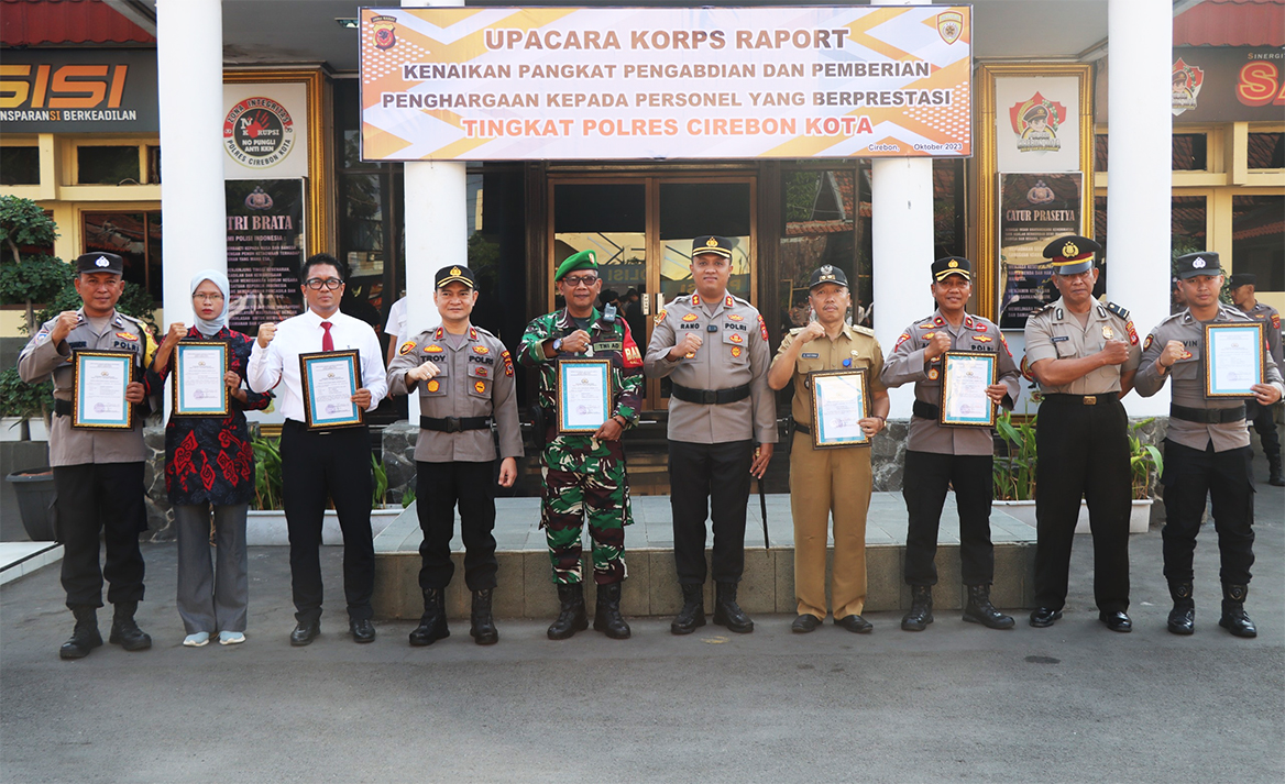 Peringkat 4 se-Polda Jabar, Sat Resnarkoba Polres Cirebon Kota Raih Penghargaan dari Kapolres