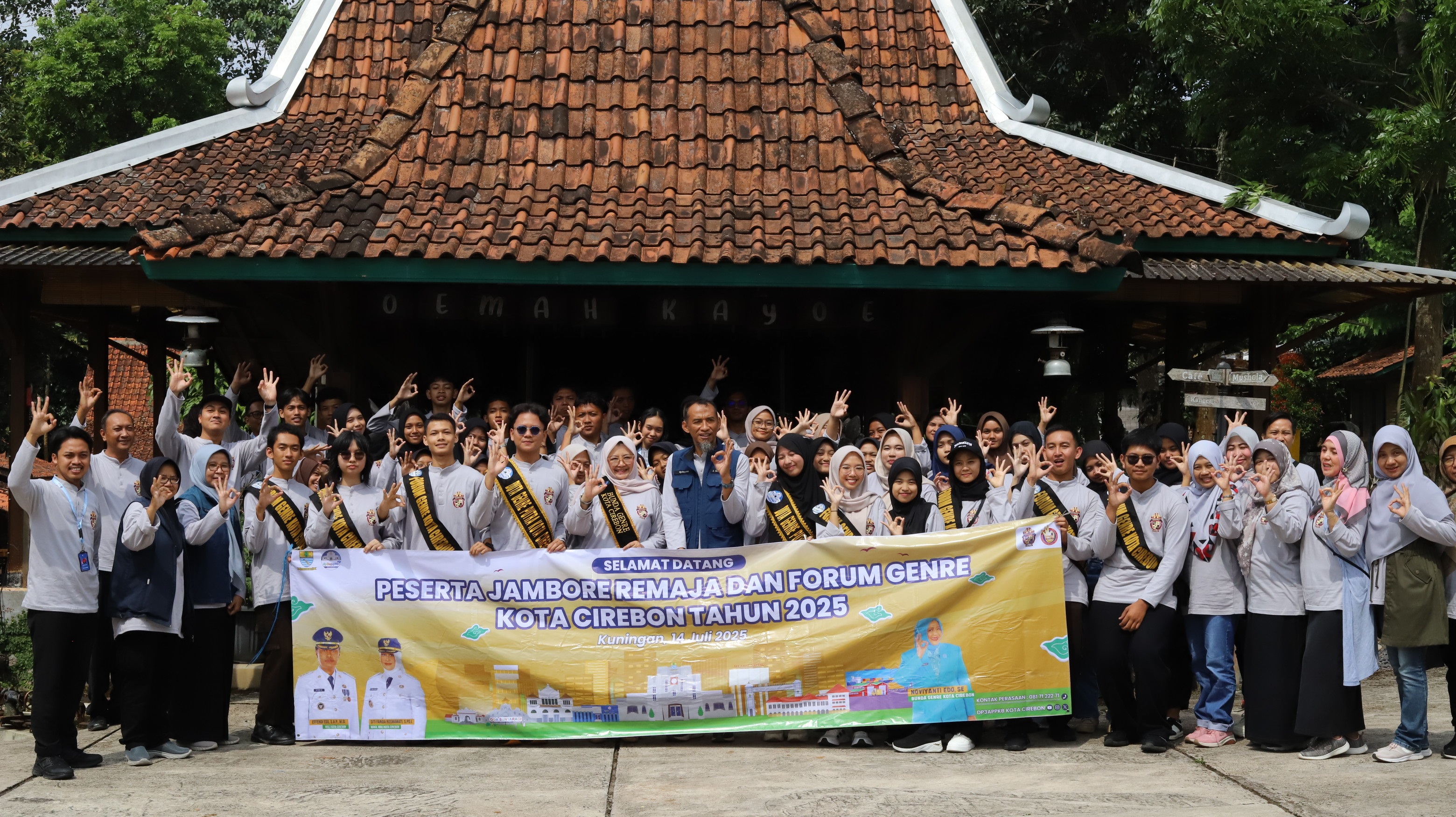 Walikota Lepas Jambore Remaja dan  Kukuhkan Duta Generasi Berencana