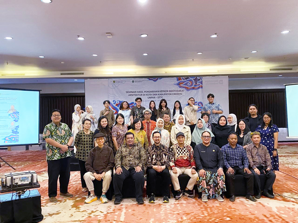 STTC dan Unpar Kolaborasi, Paparkan Hasil Pengabdian Arsitektur di Cirebon