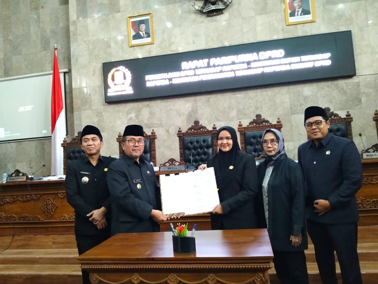 Tiga Raperda Disahkan, DPRD Dorong Percepatan Implementasi Lewat Perbup
