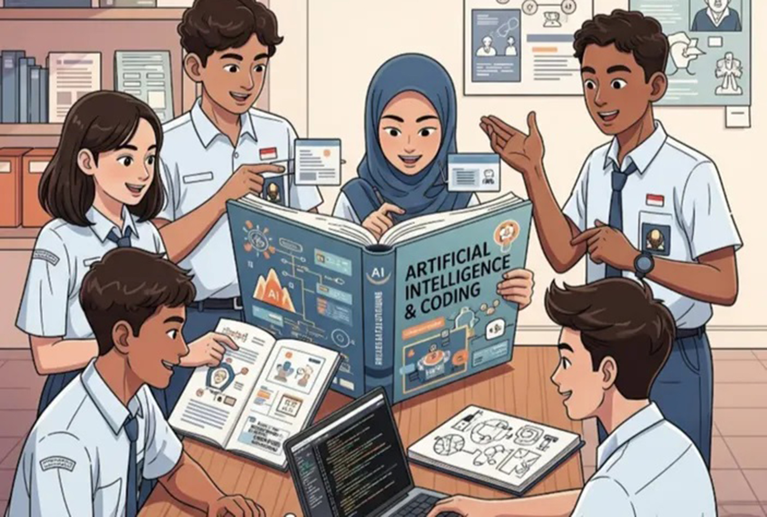 Pria Asal Bantarujeg Bagikan Pembelajaran AI Gratis dalam Bentuk E-Book