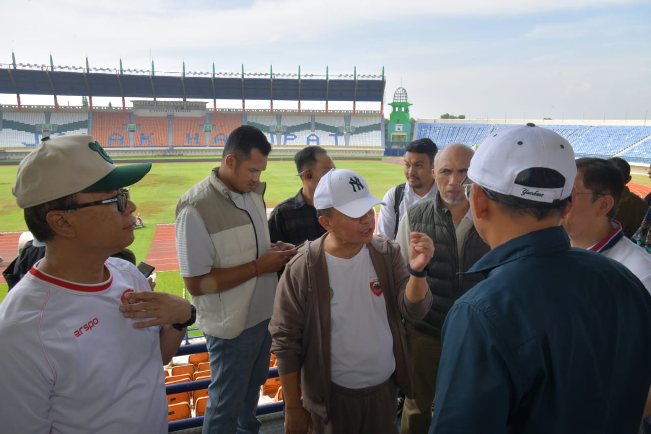 Jelang Piala Presiden 2025, Sekda Jabar Pastikan Kesiapan Stadion Si Jalak Harupat 