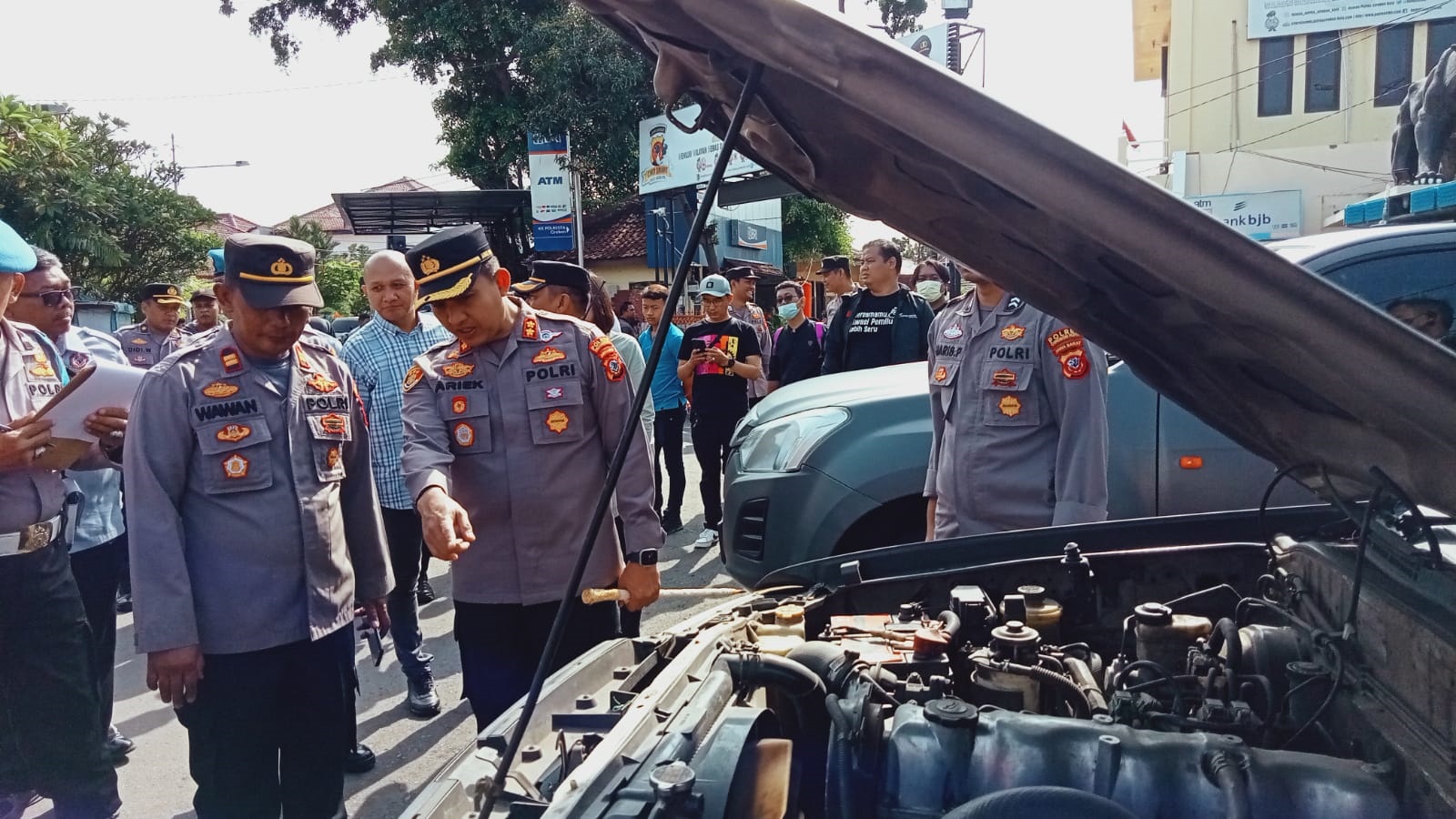 Sambut Pemudik, Kapolres Cirebon Kota Cek Persiapan