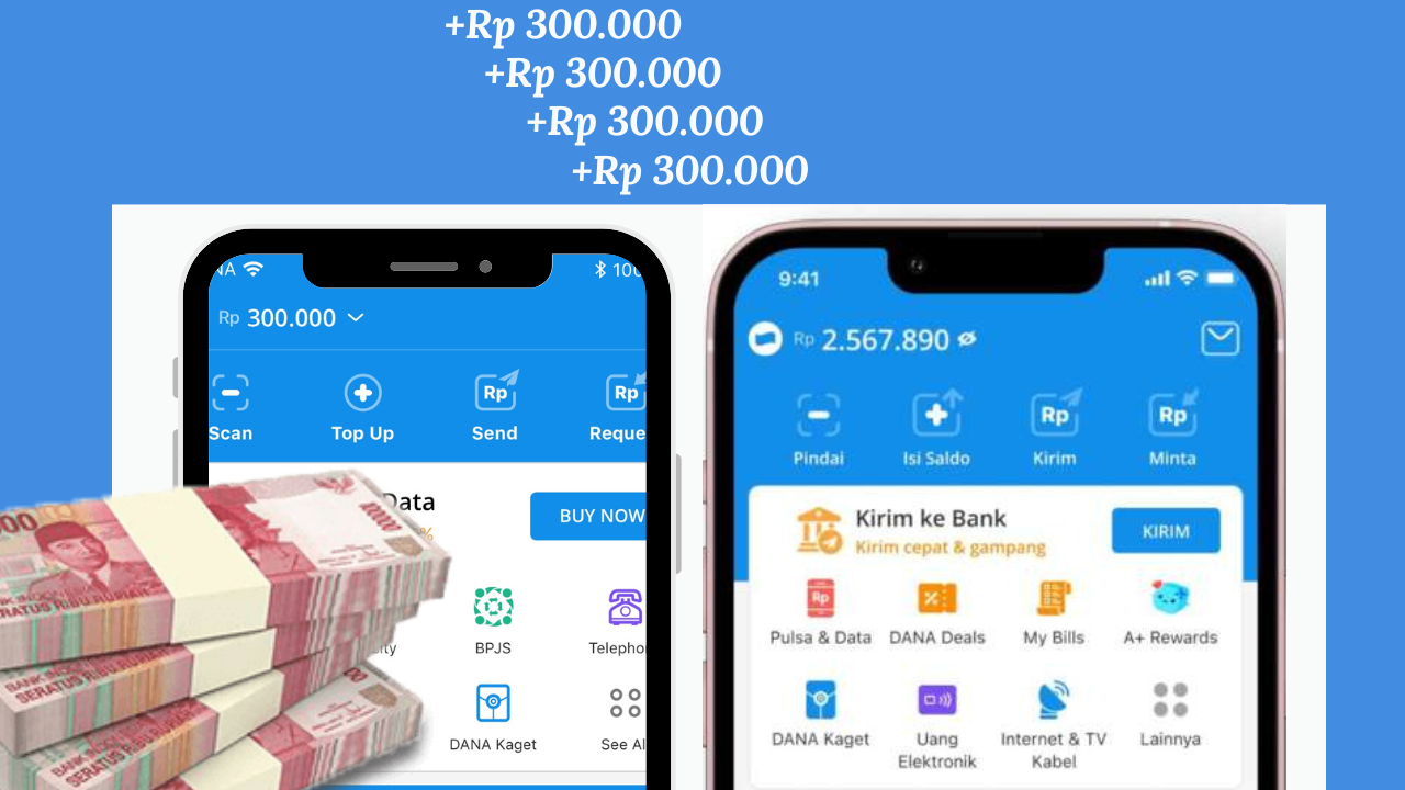 Terbukti Membayar! Aplikasi untuk Dapatkan Saldo DANA Gratis Setiap Hari, Reward Rp 300 Ribu Langsung Cair