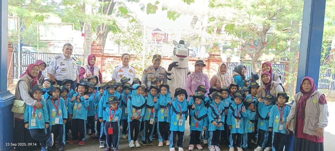 Siswa RA Tahfiz Quran Attaqwa Belajar Berlalu Lintas 