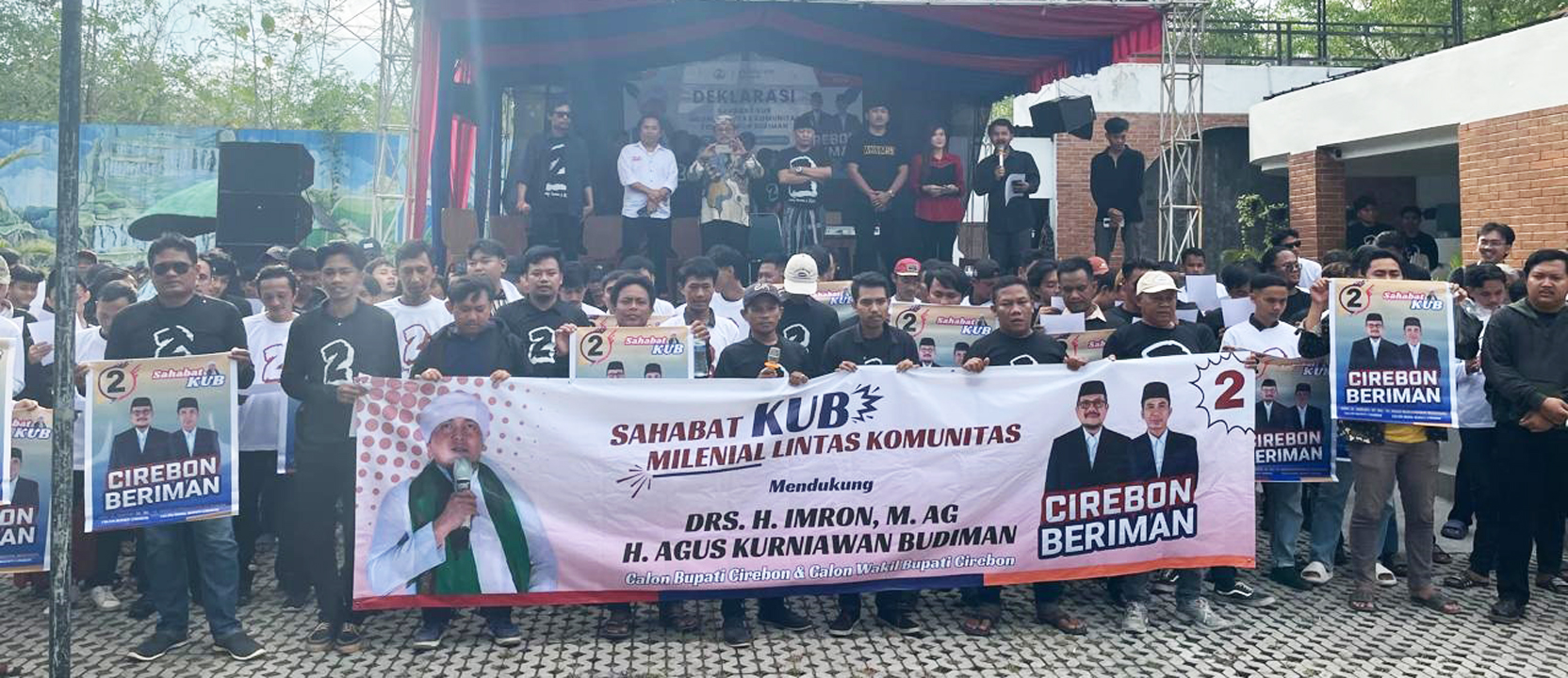 Sahabat KUB Milenial Dukung Pasangan Beriman