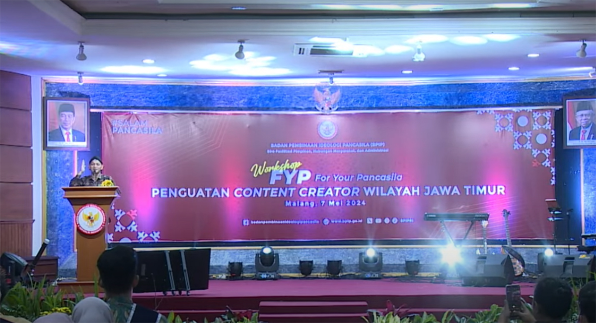 Setelah Cirebon BPIP Bawa FYP ke Malang, Berharap Para Content Creator menguasai Ideologi Pancasila
