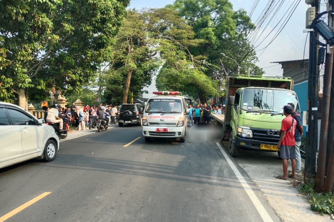 Kecelakaan Maut di Cilimus Kuningan, Balita Tewas di Tempat dan Ibunya Meninggal di Rumah Sakit