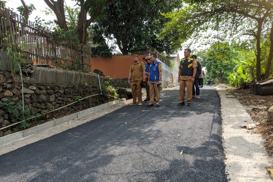 Akhirnya Jalan Kondangsari-Argasunya Kecamatan Greged Diperbaiki
