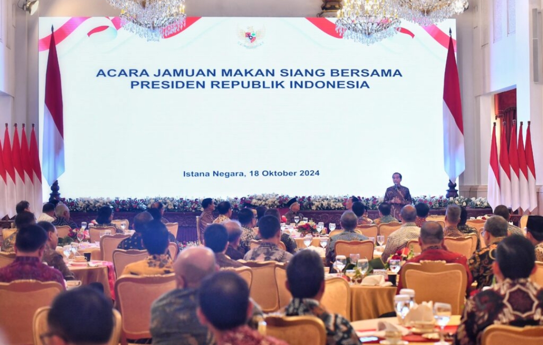 Dihadapan Jajaran Kabinet Indonesia Maju, Jokowi: Terima Kasih dan Minta Maaf