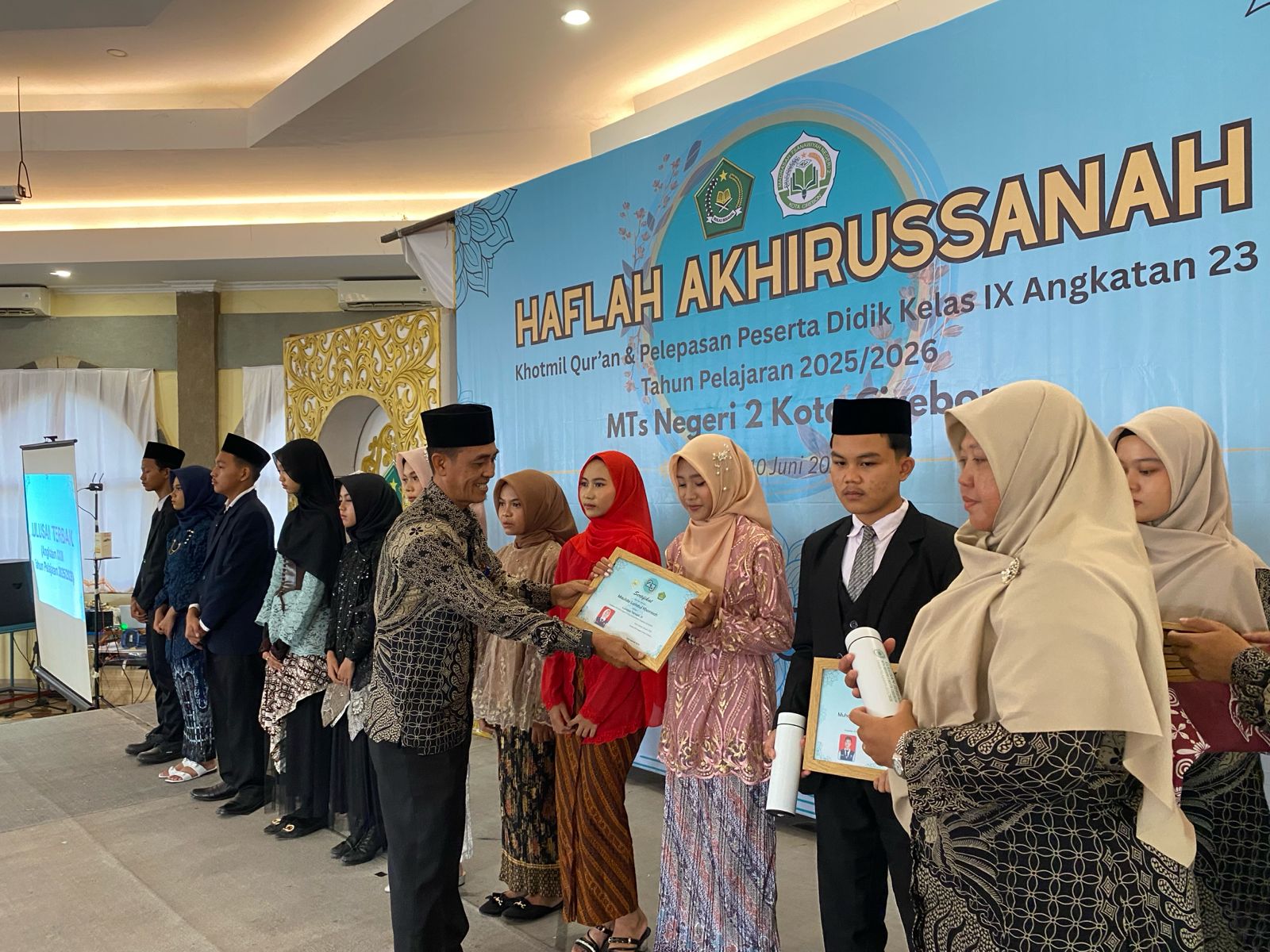 206 Siswa MTs Negeri 2 Kota Cirebon Lulus 100 Persen, Sekolah Kawal Lanjutkan Pendidikan