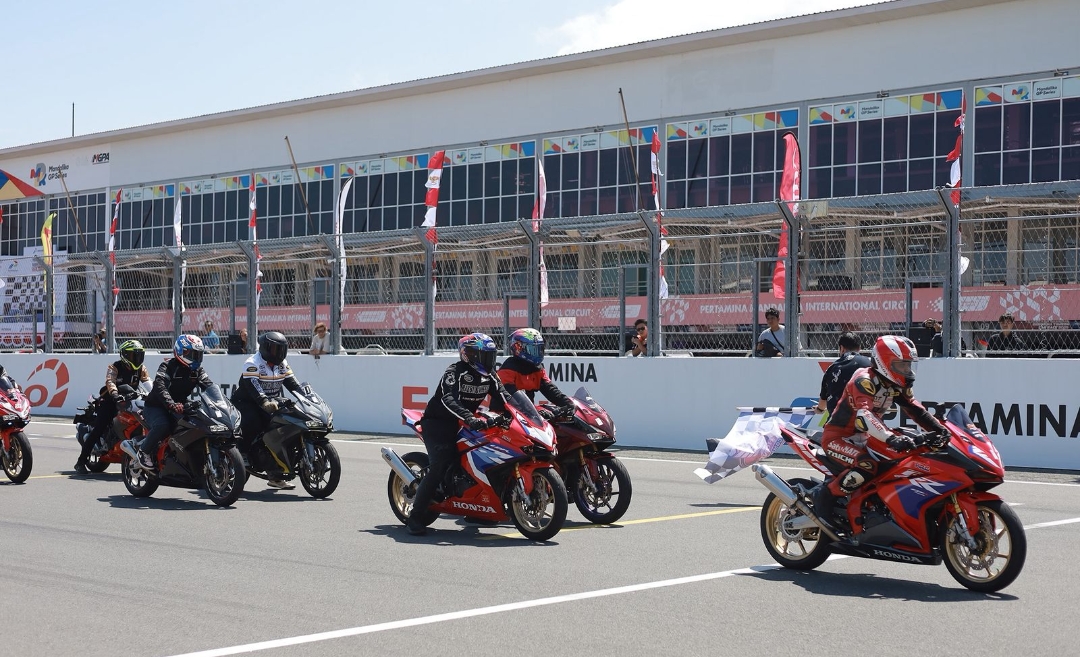 Bikers Jawa Barat Meriahkan Honda Trackday di Sirkuit Mandalika