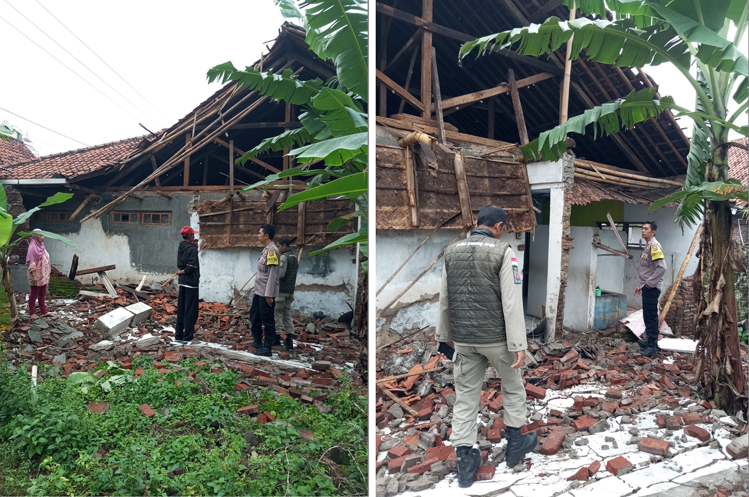 Angin Kencang Sapu Wilayah Kuningan, 1 Rumah Warga Rusak Parah