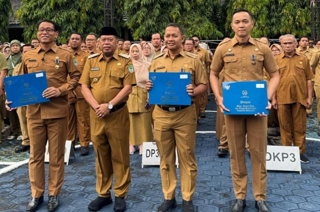 30 Tahun Mengabdi, Tiga ASN Majalengka Terima Penghargaan Bergengsi dari Negara