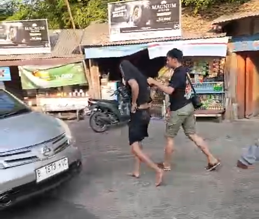 Panik! Jambret Handphone Nekat Terjun ke Jurang Cadas Pangeran Sedalam 25 Meter, Begini Kondisinya