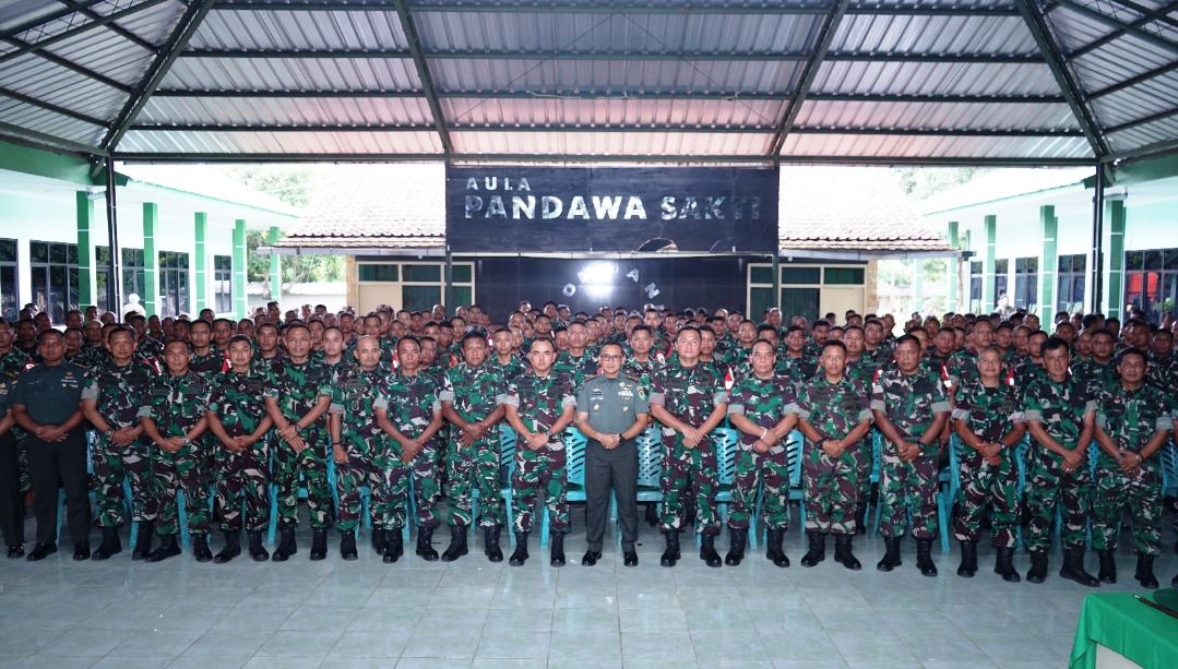 Arahan Danrem 063 SGJ Saat Kunjungi Kodim 0614 dan 0620: Kehadiran Babinsa Harus Jadi Solusi