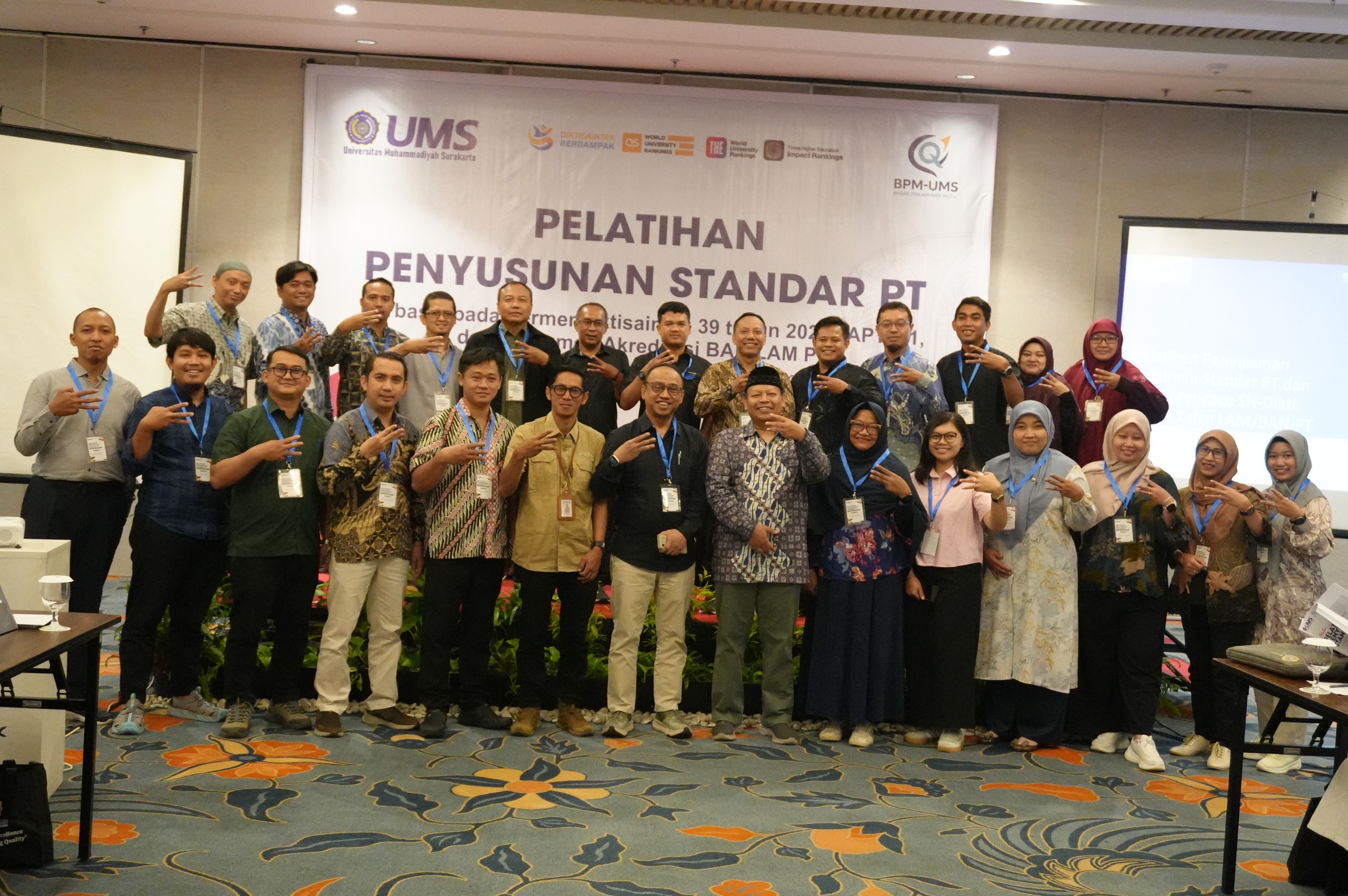 LPM IPB Cirebon Ikuti Pelatihan Penyusunan Standar PT dan Auditor AMI di UMS