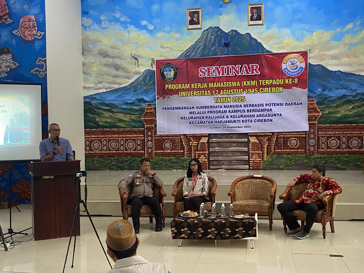 Untag Cirebon 1945 Cirebon Gelar Seminar Pengembangan SDM Berbasis Potensi Daerah 