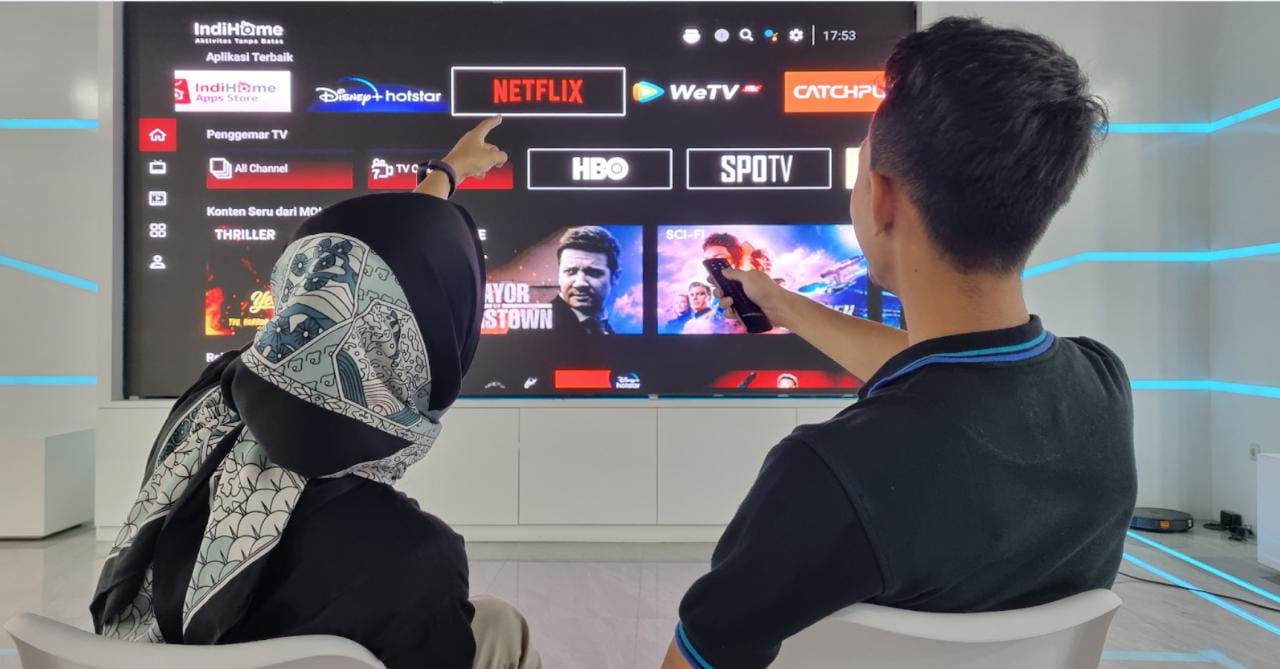 Nonton Netflix melalui IndiHome, Lebih Mudah dan Seru
