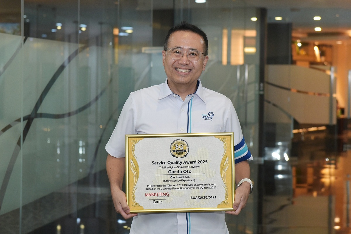 Garda Oto Raih Penghargaan di Ajang Service Quality Award 2025