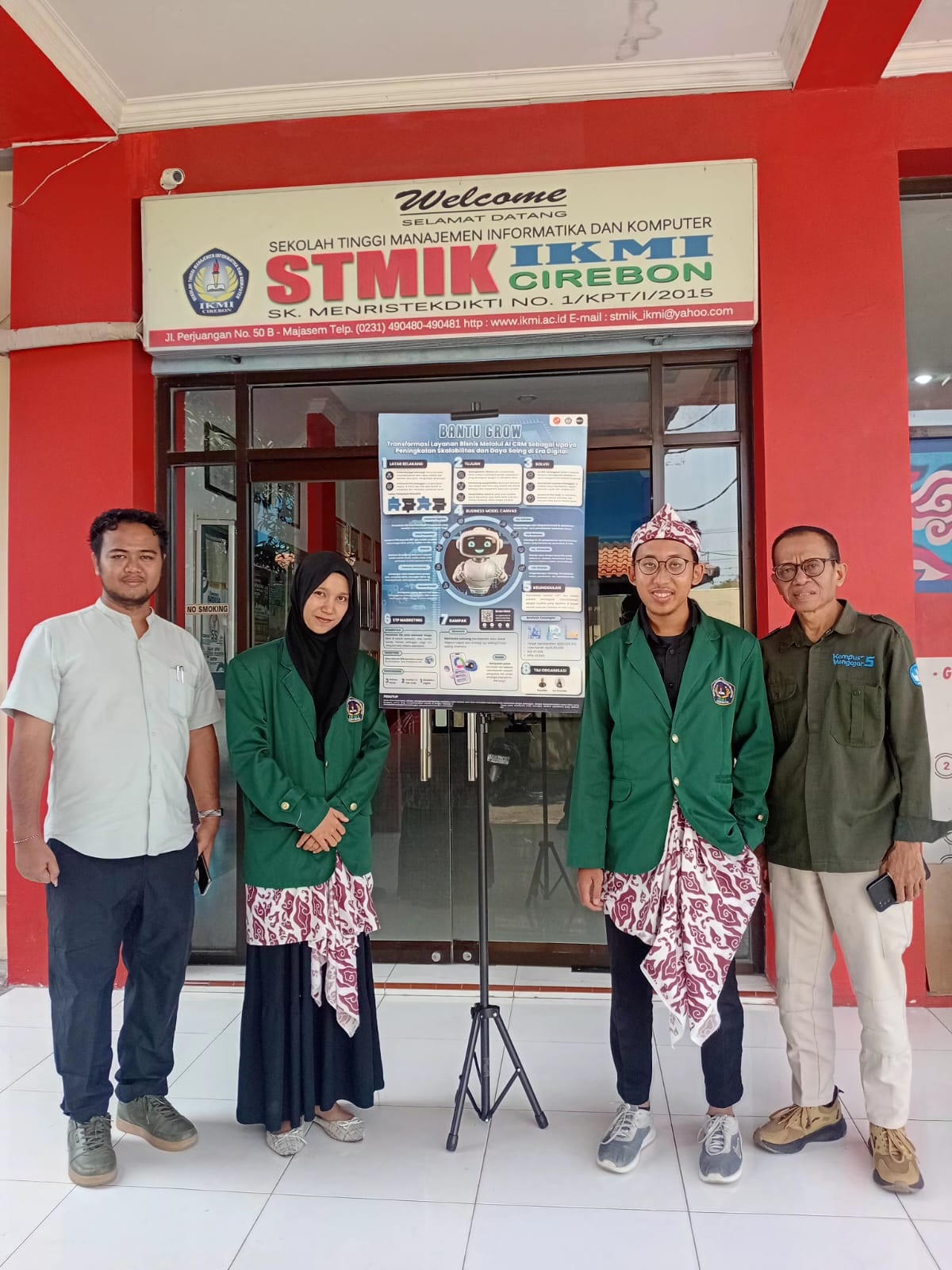Karya Mahasiswa STMIK IKMI Cirebon Siap Dipresentasikan pada Final NBPC 8 