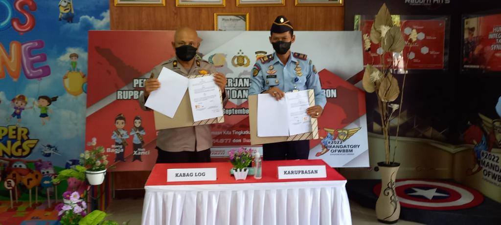 Rupbasan Jalin Kerjasama dengan Polresta Cirebon, Perlunya Perawatan Barang Sitaan