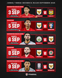September Padat! Jadwal Main Timnas Indonesia di FIFA Matchday dan Kualifikasi Piala Asia U-23 2026