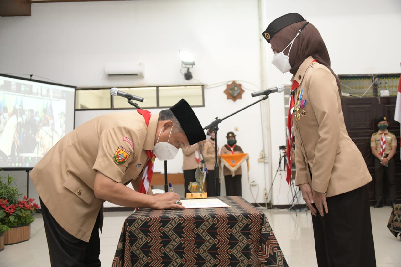 Kwarda Jawa Barat Lantik PAW Ketua Mabicab Kota Bandung Masa Bakti 2019-2024