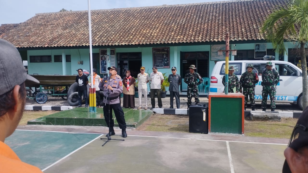 Polsek Pabuaran Tegaskan Siap Hadapi Potensi Bencana Hidrometeorologi
