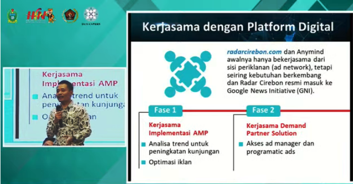 HPN 2023, Radar Cirebon Jadi Narasumber di Konvensi Nasional Media Massa di Medan