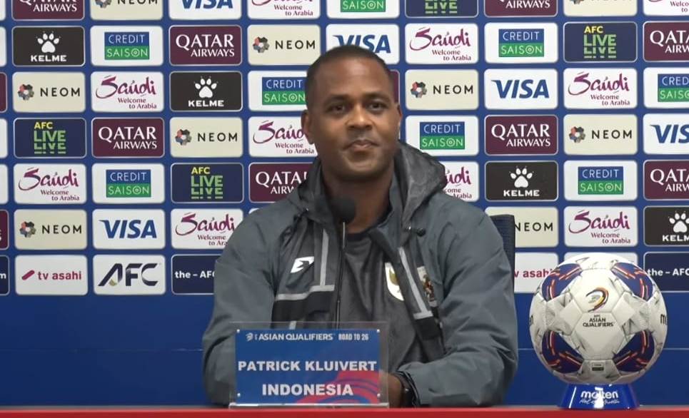 Hadapi Jepang, Pelatih Timnas Indonesia Patrick Kluivert: Kami Datang Penuh Percaya Ciri