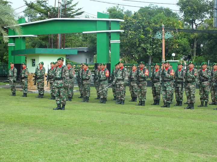 Pimpin Upacara Hari Juang TNI AD, Dandim 0614/KC Titip Pesan Penting kepada Prajurit 