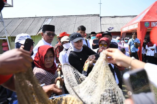 Bupati Nina Ingin Indramayu Menjadi Sentra Budidaya Ikan Lele 