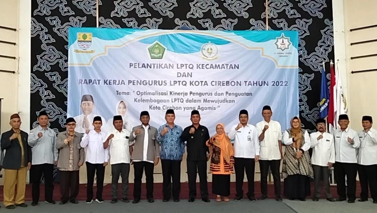 Walikota Cirebon Lantik Pengurus LPTQ Tingkat Kecamatan 