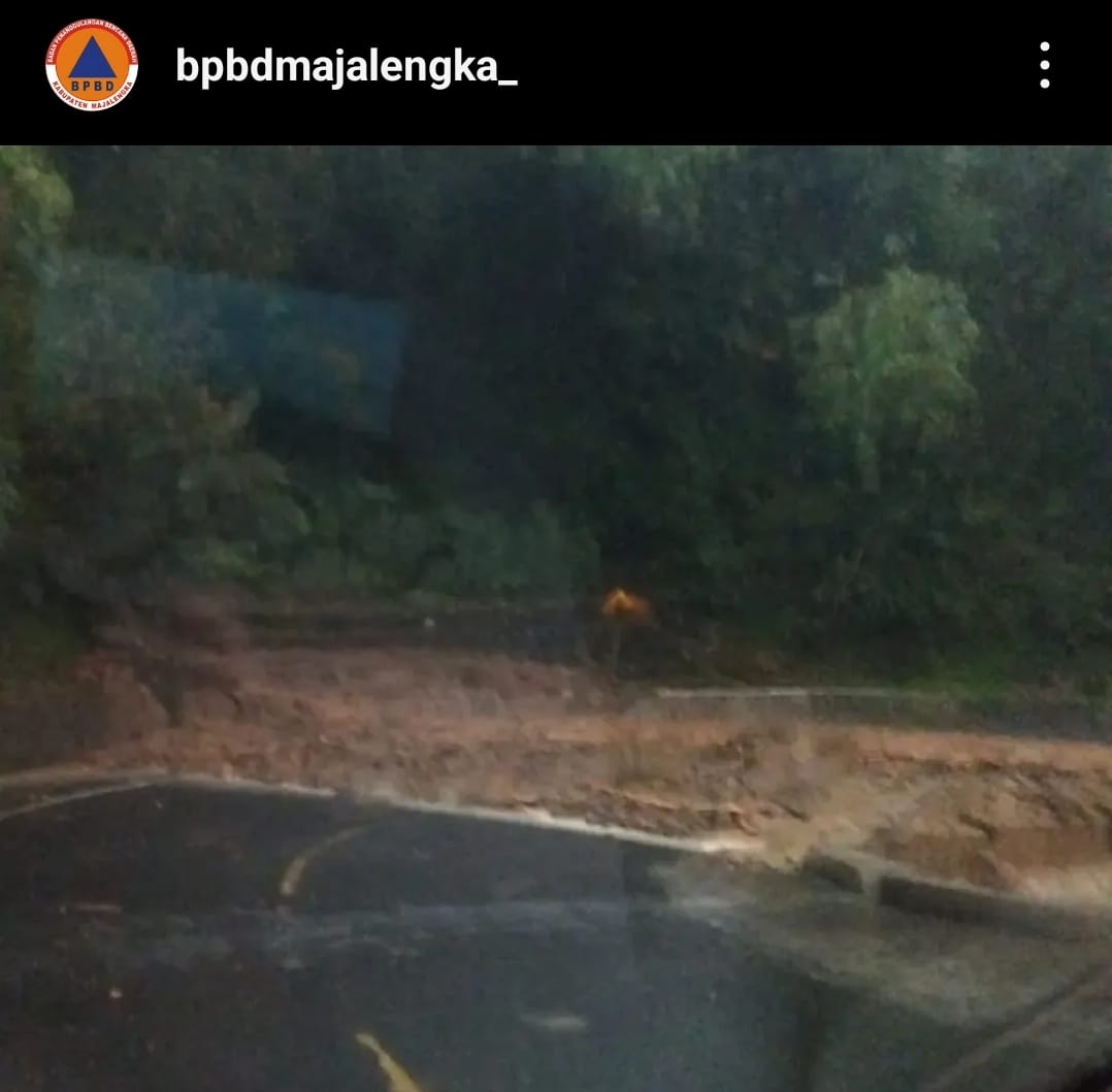 Jalan Kuningan-Majalengka di Cikijing Ditutup Lagi, Pengendara Bisa Lewat Dua Jalur Alternatif Ini