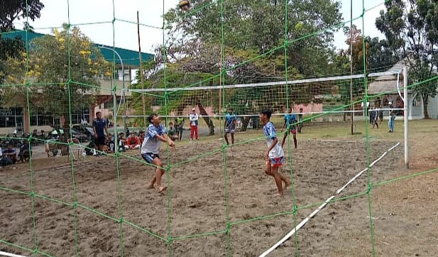 Bola Voli Pasir Pertama Kali Dipertandingkan di Popkota Cirebon 2022, Begini Harapan KOP