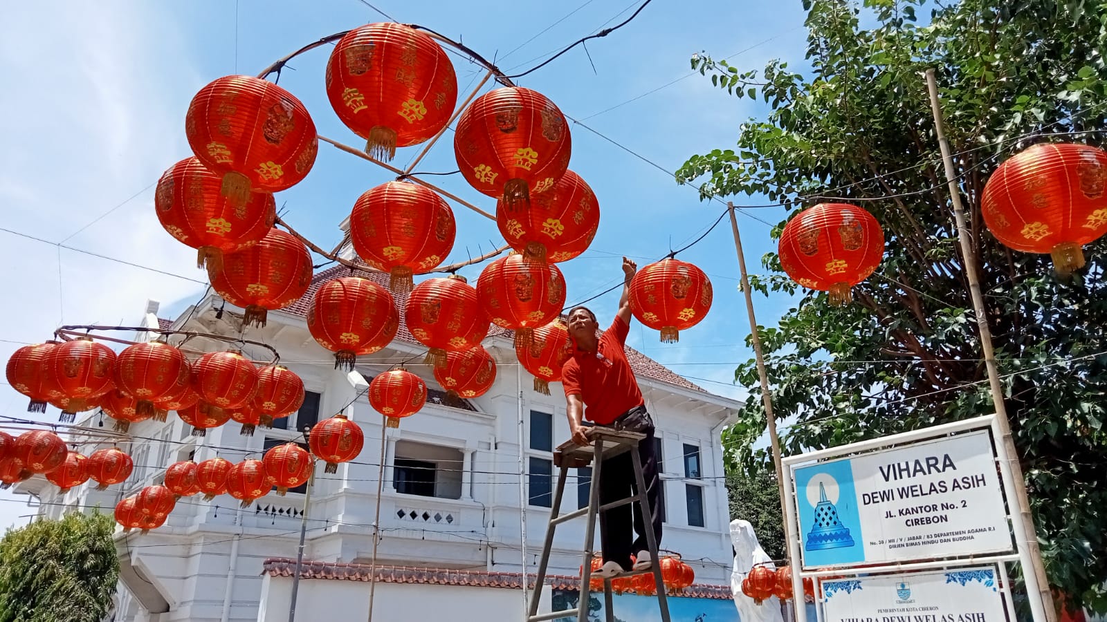 Sambut Tahun Baru Imlek, 500 Umat Budha Bakal Datang ke Kota Cirebon