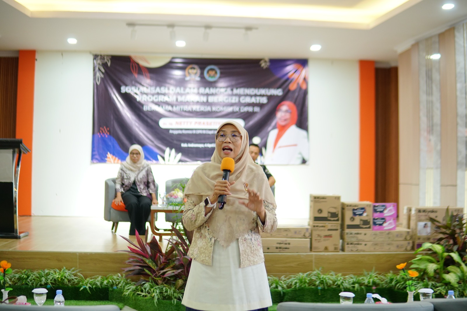 Program MBG Gencar Disosialisasikan, Netty: Ini Investasi Masa Depan Anak