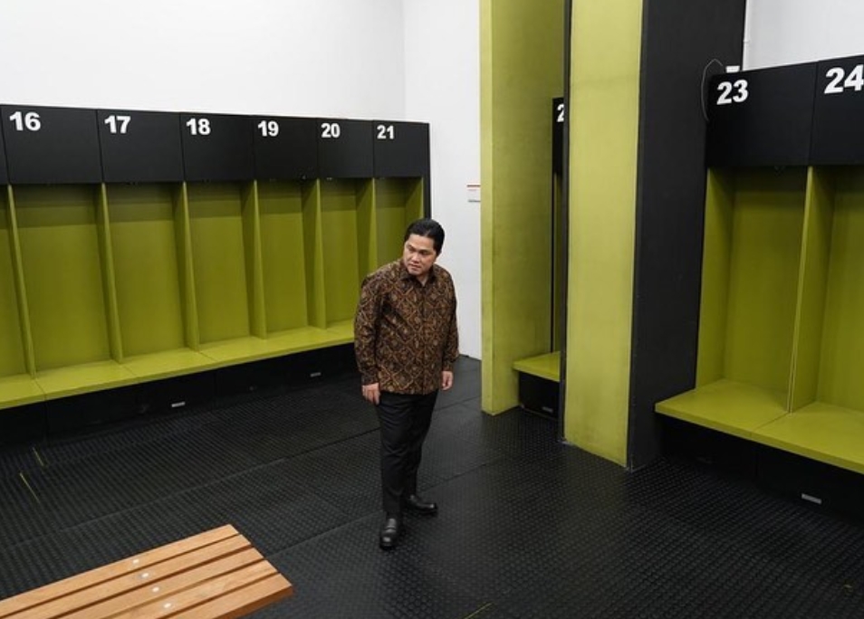 Jelang Indonesia vs Argentina, Ketum PSSI Erick Thohir Lakukan Inspeksi ke SUGBK