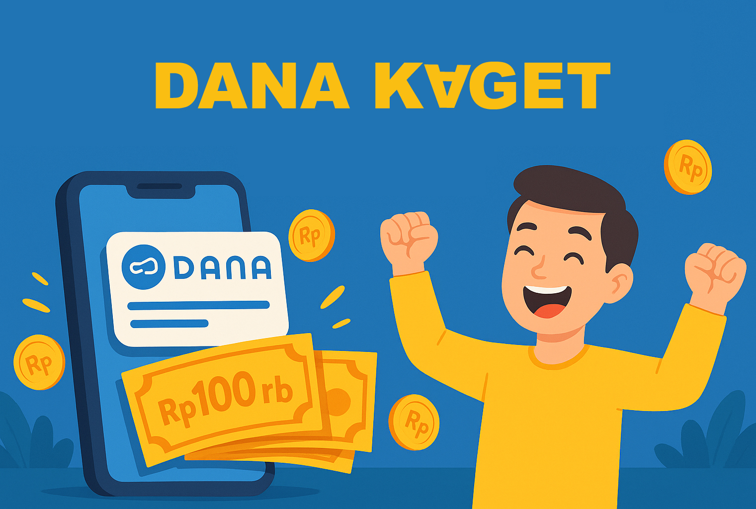 Rezeki Tak Disangka! Link Dana Kaget Hari Ini Masih Aktif, Klaim Saldo DANA Gratis Sampai Rp100 Ribu Sekarang!