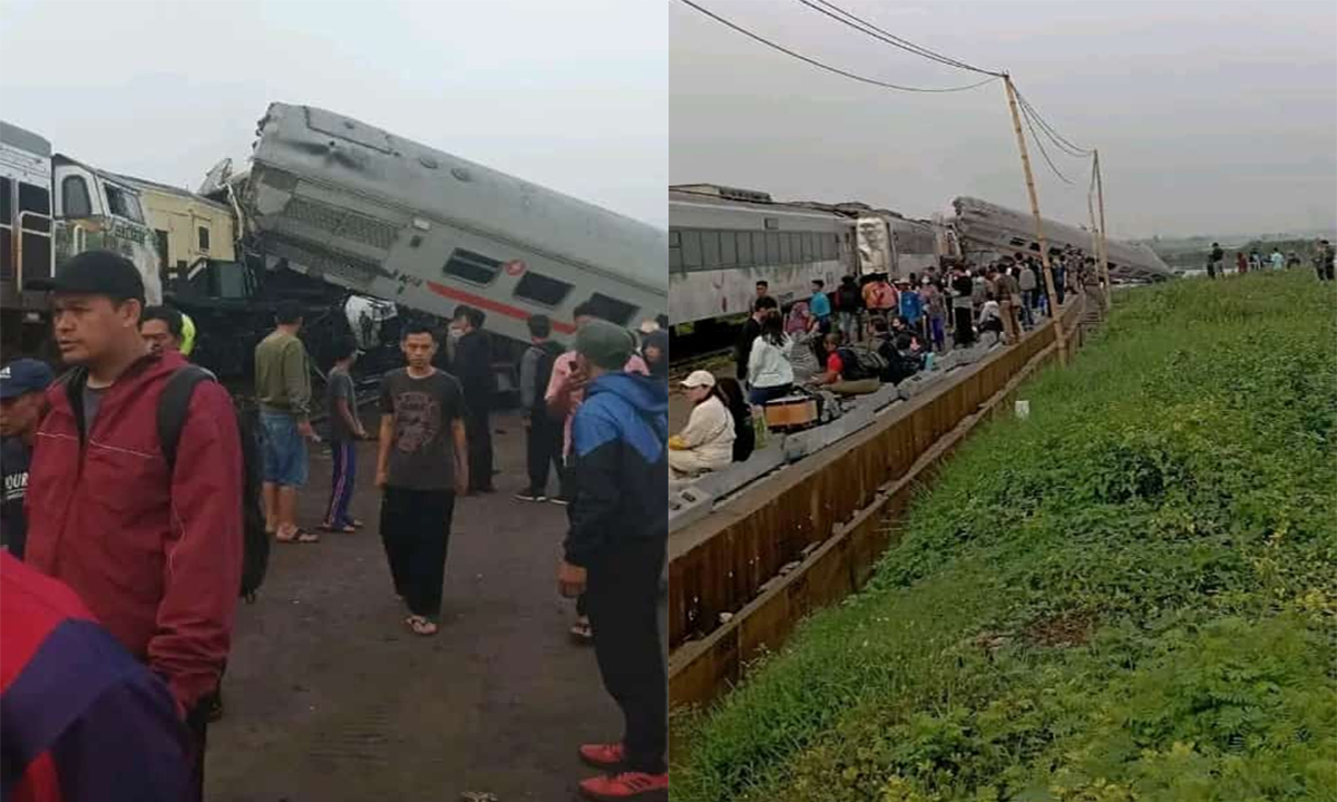 KA Turangga Tabrakan dengan Commuterline Bandung Raya, Begini Penjelasan PT KAI