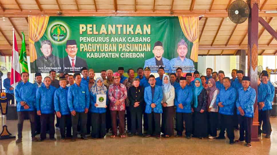 40 PAC Paguyuban Pasundan se Kabupaten Cirebon Dilantik