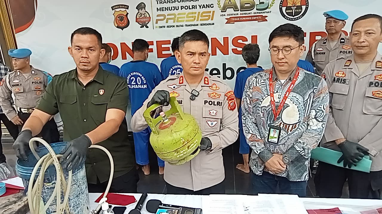 Pengoplosan Gas 3 Kg Jadi Non Subsidi, Terungkap di Dua Wilayah Kota Cirebon