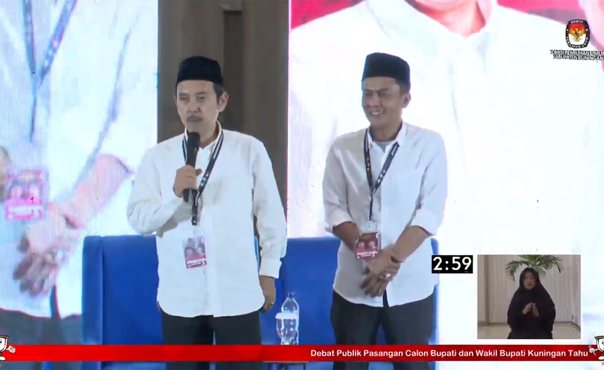 Debat Calon Bupati dan Wakil Bupati Kuningan, Yanuar Prihatin: 7 Masalah Besar Harus Kita Atasi