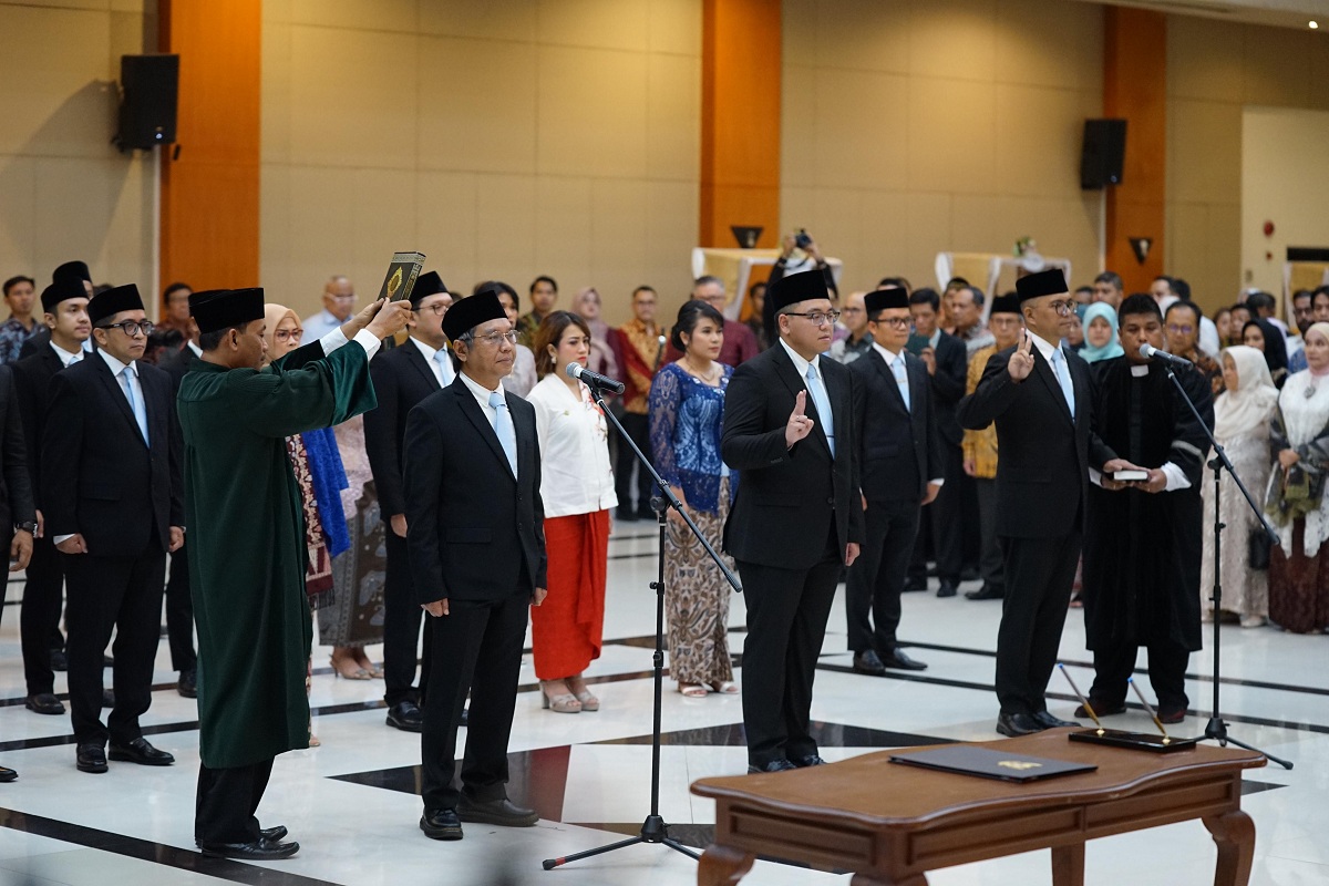 Hasan Nasbi Lantik Pejabat di Kantor PCO, Simak Pesan Pentingnya saat Pidato