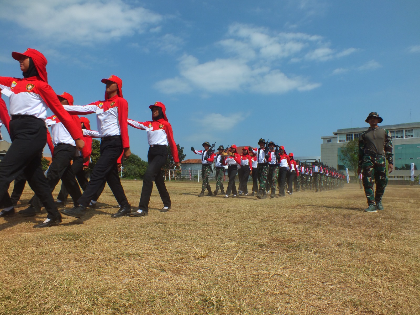 Jalani Masa Karantina, Paskibraka Kota Cirebon Terus Digembleng 