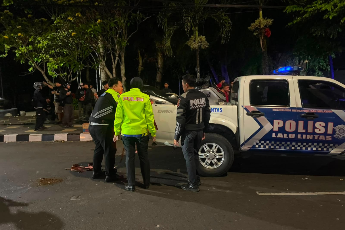 Tabrakan di Depan Pendopo Kuningan, Pengendara Nmax Luka Berat