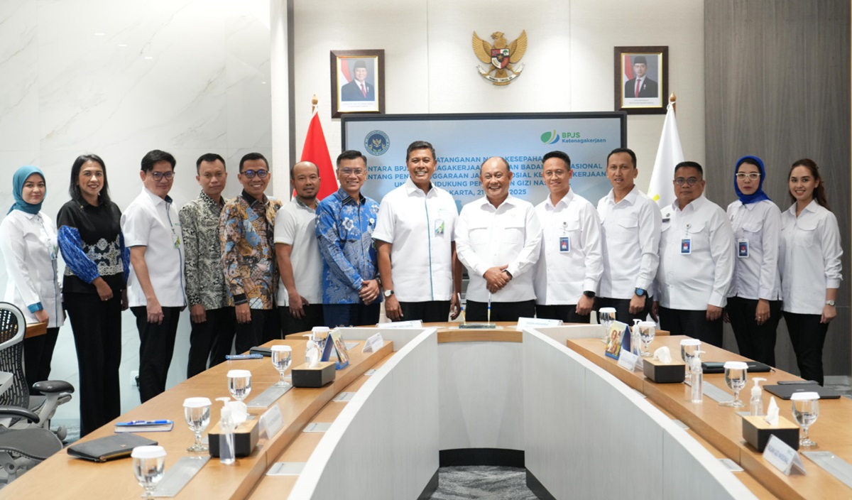 Pekerja MBG Dapat Jaminan Sosial, BPJS Ketenagakerjaan dan BGN Sudah Kerja Sama